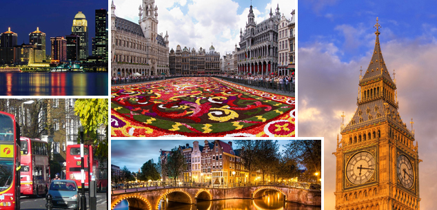 Gulf Regional Travel Bureau  UAE. | Europe - Mini Break Package